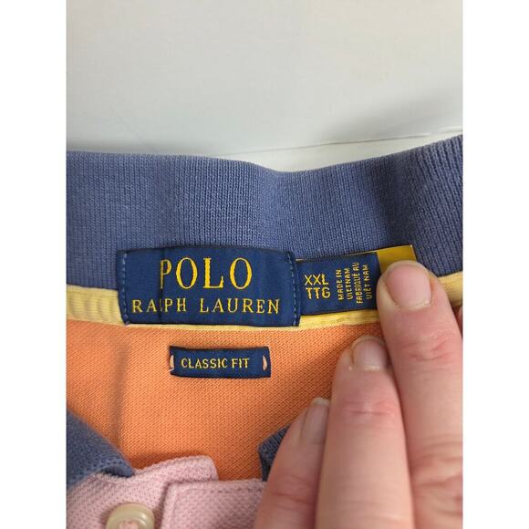 Polo Ralph Lauren Men's Classic Fit Crest Logo W/Big Pony Polo XXL - Picture 6 of 6